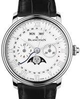 Orologio Blancpain Uomo in Acciaio 6685-1127-55B VILLERET CH MONO CALENDARIO - 6685-1127-55B VILLERET CH MONO CALENDARIO
